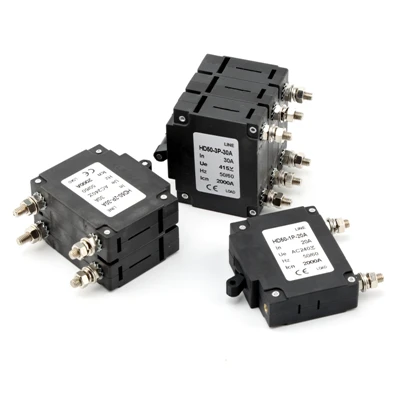 Disyuntor magnético hidráulico de palanca HD 250V