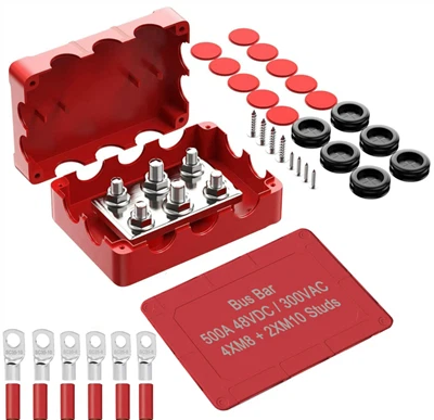 Caja de bloques de terminal de distribución de energía impermeable